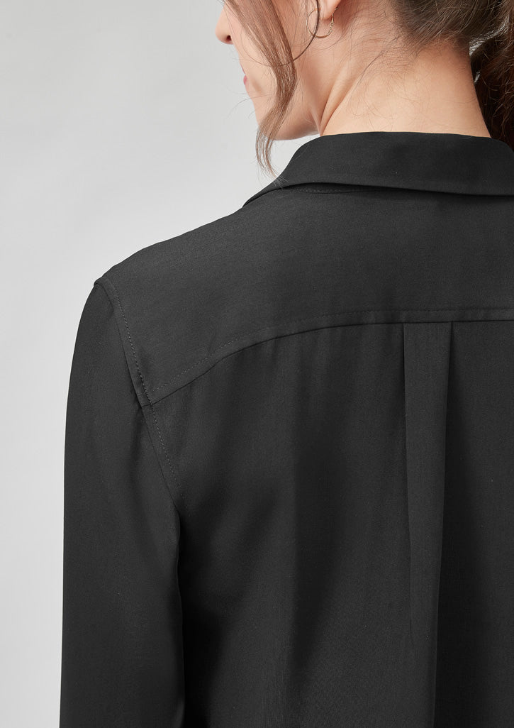 Biz Corporates - Womens Evelyn Long Sleeve Shirt - RU570LL