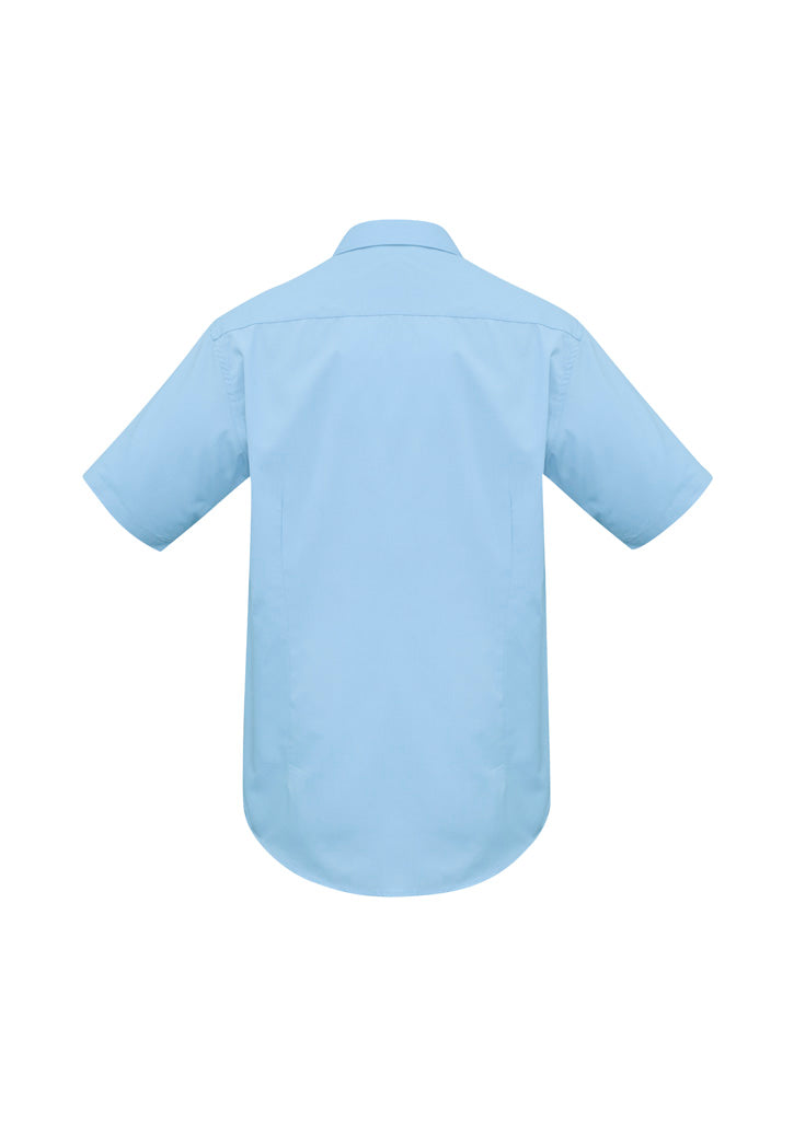 Biz Collection Mens Metro Short Sleeve Shirt-SH715