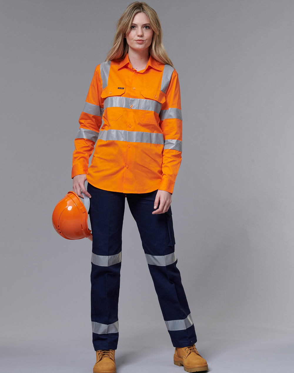 Winning Spirit VIC Rail Lightweight Safety Shirt- Unisex (SW55)