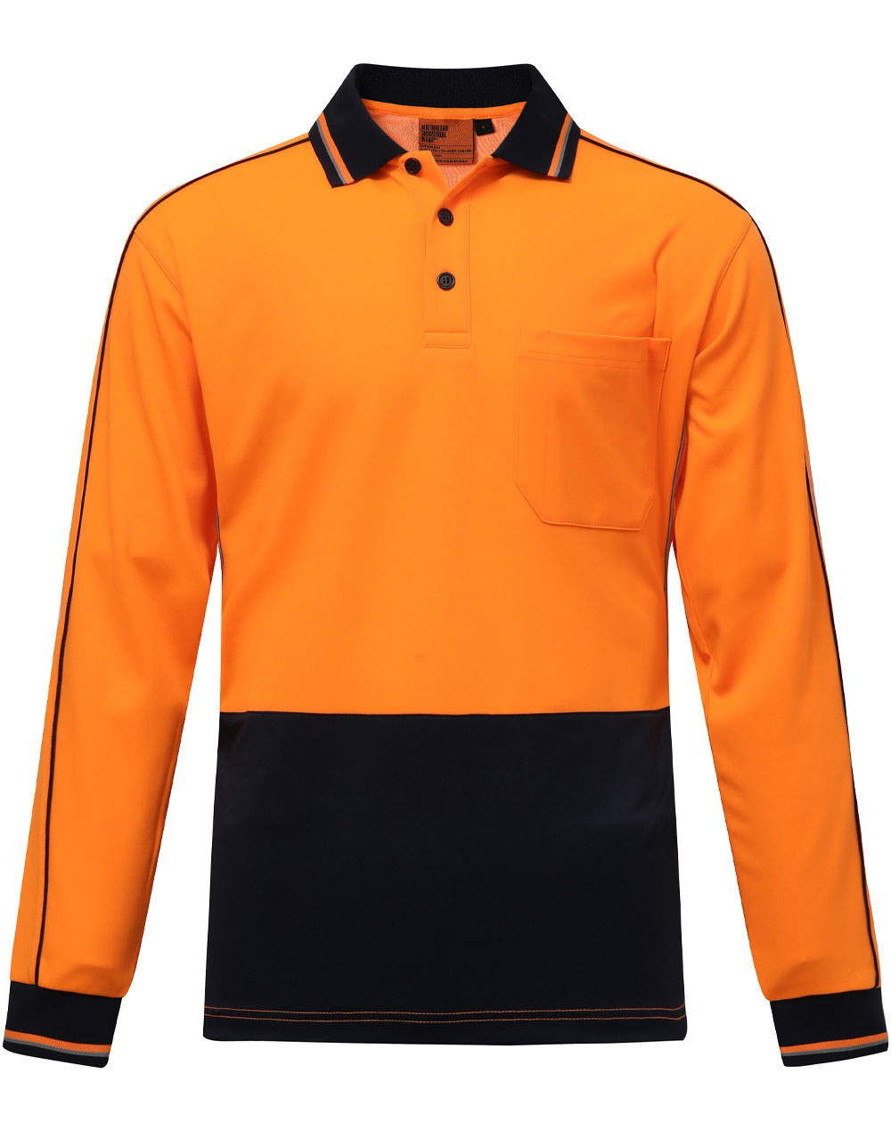 Winning Spirit - Hi Vis Sustainable Cool-Breeze Safety Polo - SW90