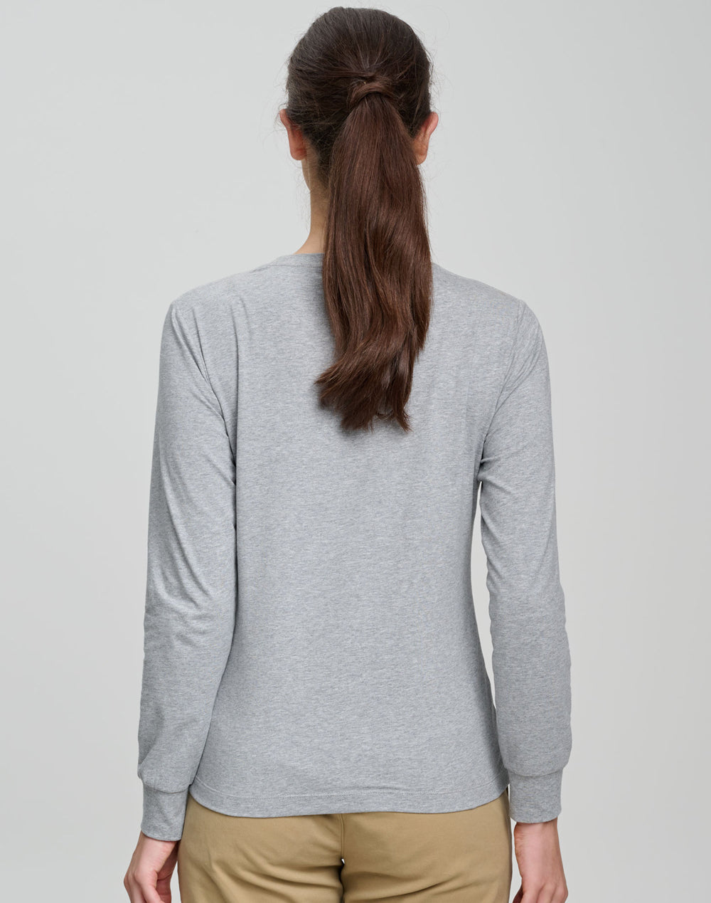 Winning Spirit - Ladies Premium Cotton Face L/S Tee - TS48