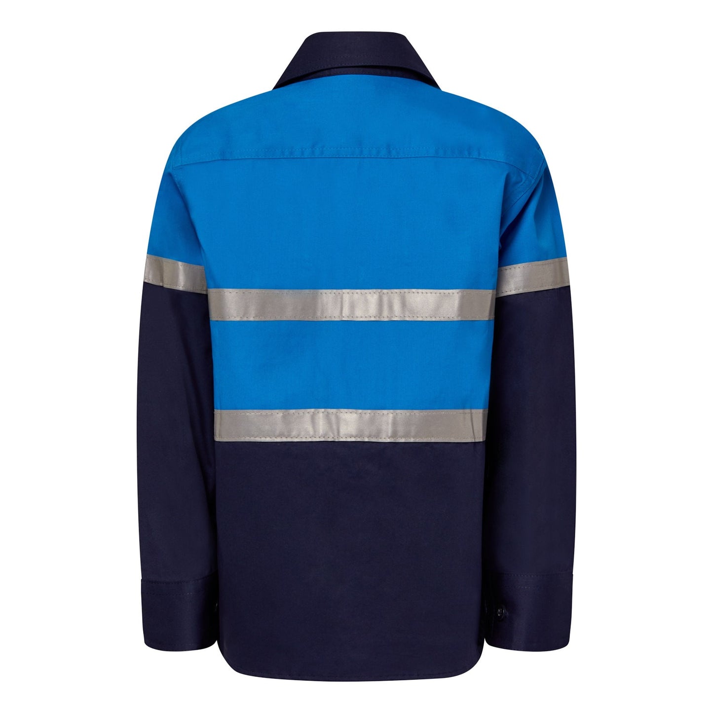 Workcraft-Kids Two Tone Shirt Taped-WSK129
