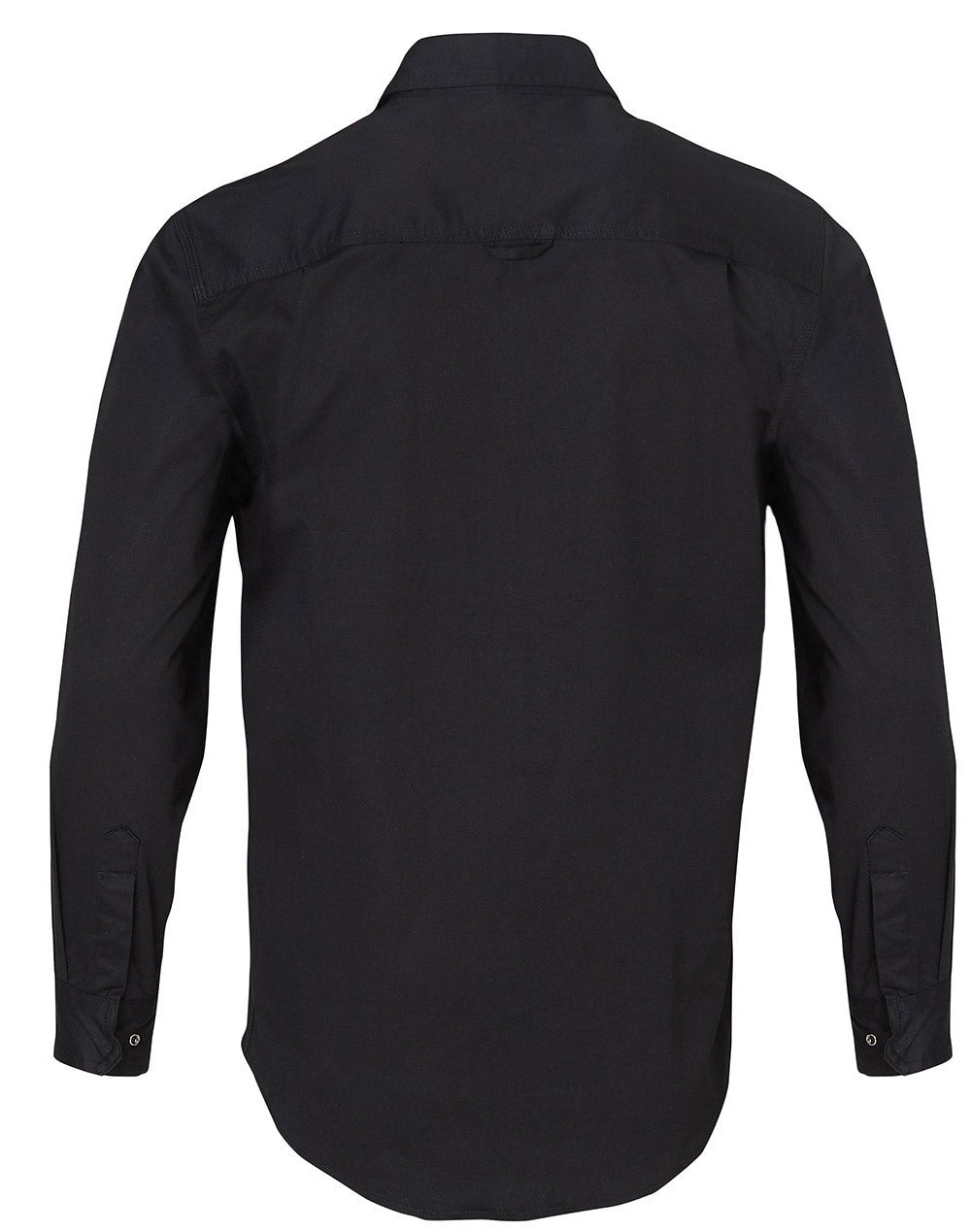 Winning Spirit-Mens Stretch Work Shirt With 2 Front Flap Pockets -WT10