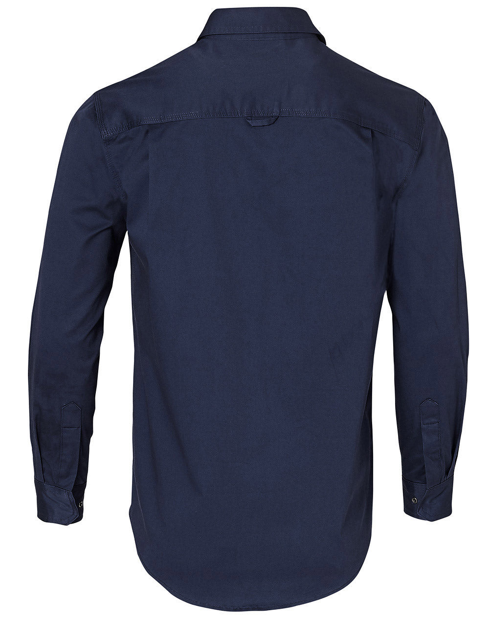 Winning Spirit-Mens Stretch Work Shirt With 2 Front Flap Pockets -WT10