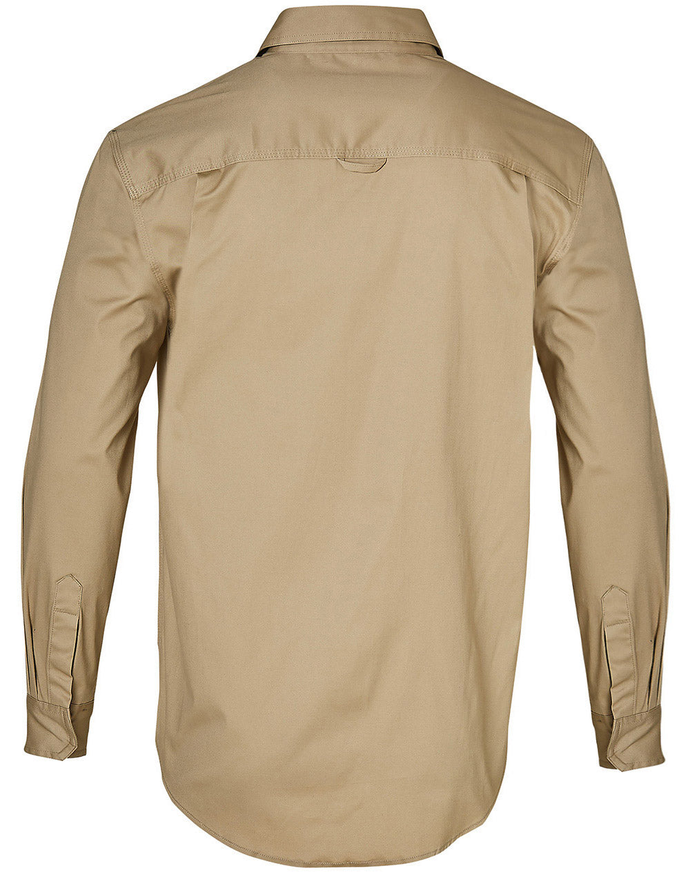 Winning Spirit-Mens Stretch Work Shirt With 2 Front Flap Pockets -WT10