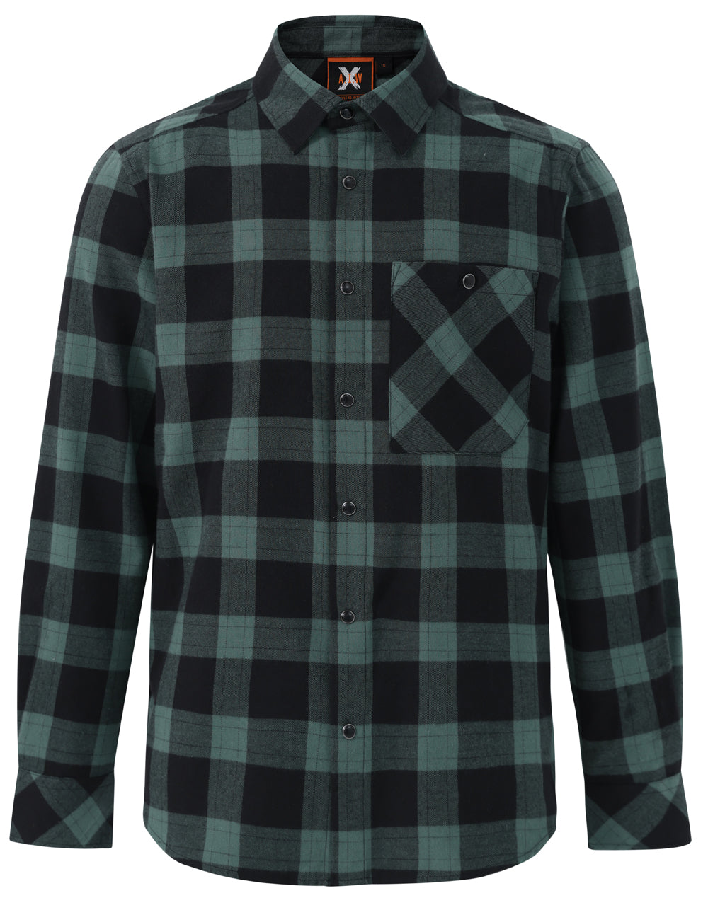 Winning Spirit-WT11 Unisex Classic Flannel Plaid LS Shirt