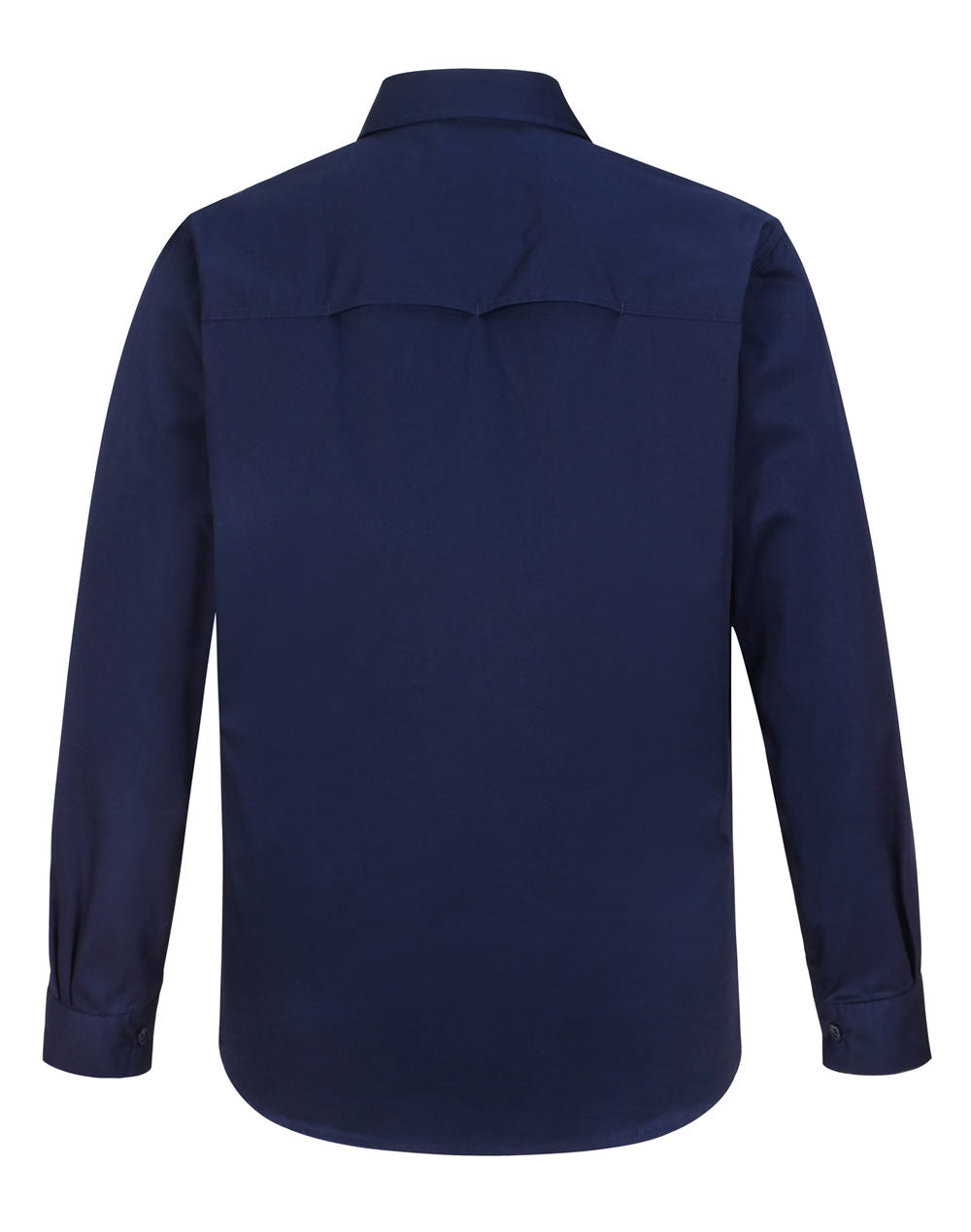 Winning Spirit - Unisex Cool Breeze Closed Front LS Work Shirt - WT12