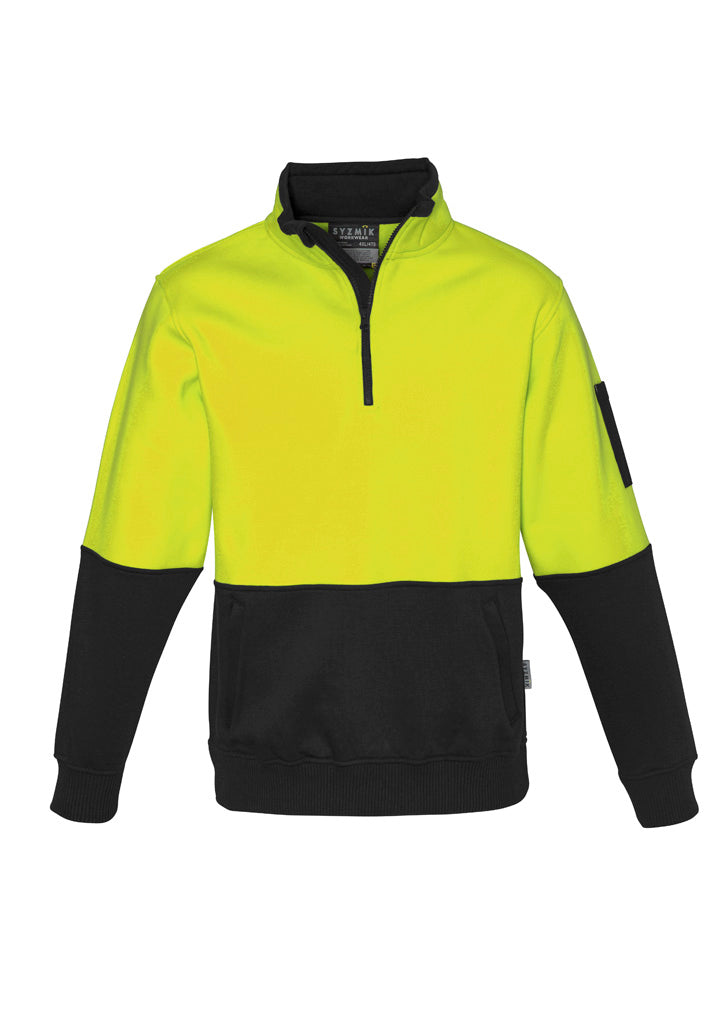 Syzmik UNISEX HI VIS HALF ZIP PULLOVER ZT476