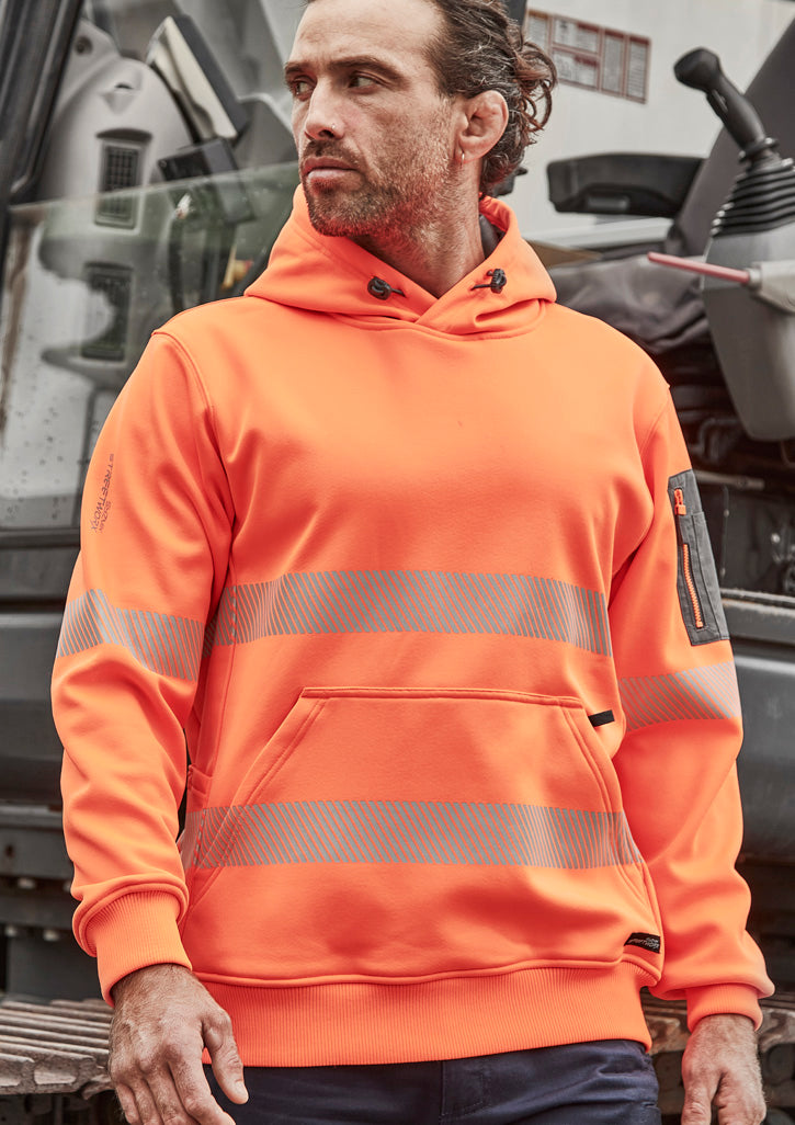 Syzmik - Unisex Streetworx Water Resistant Hoodie with Segmented Tape - ZT867