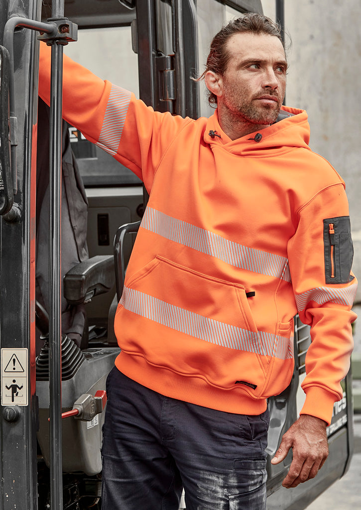 Syzmik - Unisex Streetworx Water Resistant Hoodie with Segmented Tape - ZT867