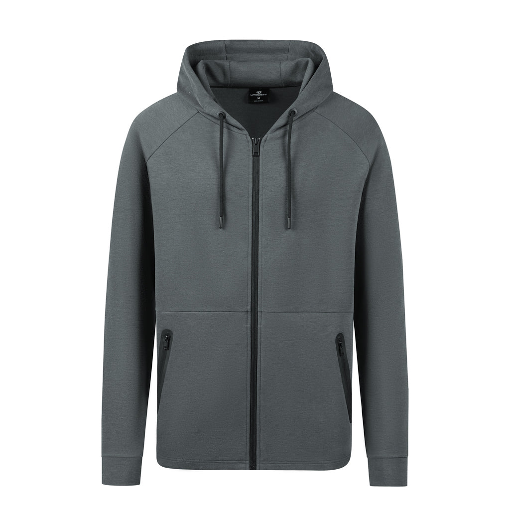 Bocini - Urbciety Double Knit Zipped Hoodie - CJ2113