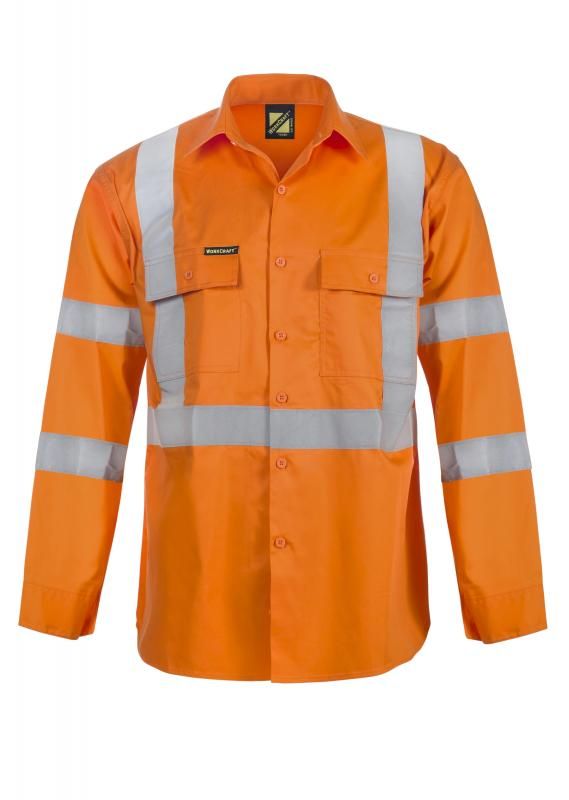 WORKCRAFT WS6010 Full Colour L/S Mens Shirt - Star Uniforms Australia