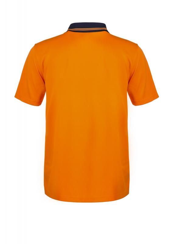 WORKCRAFT WSP201 Hi Vis Two Tone SS Polo Pocket - Star Uniforms Australia