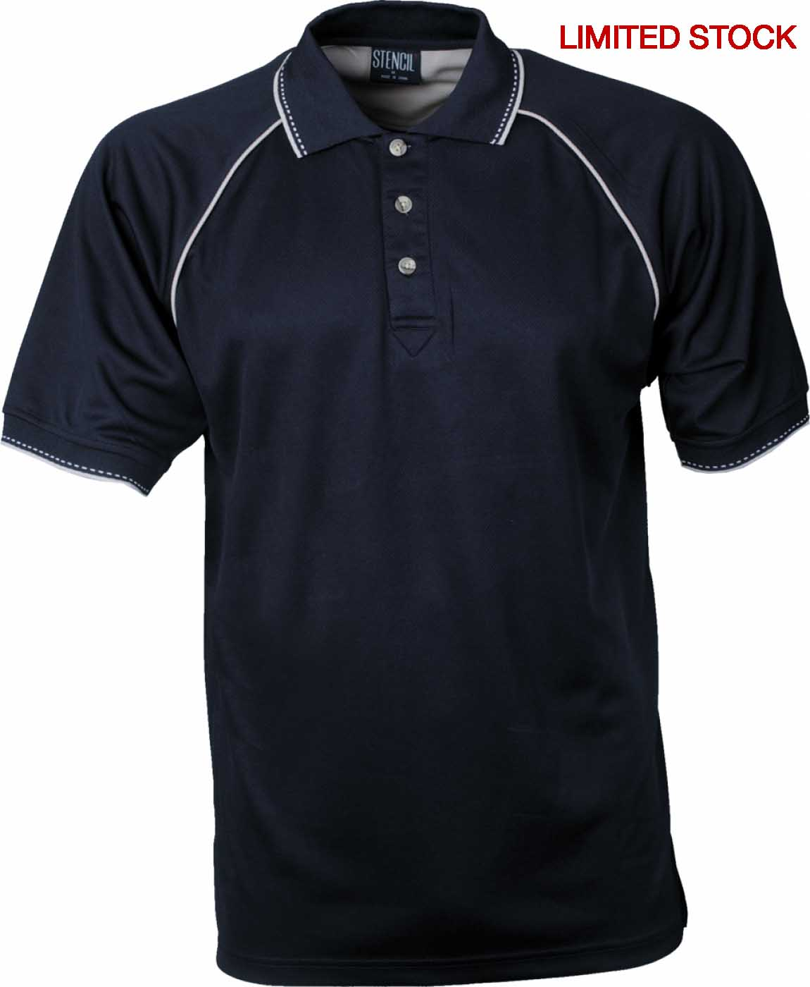 Stencil-Original Cool Dry Polo (1010)