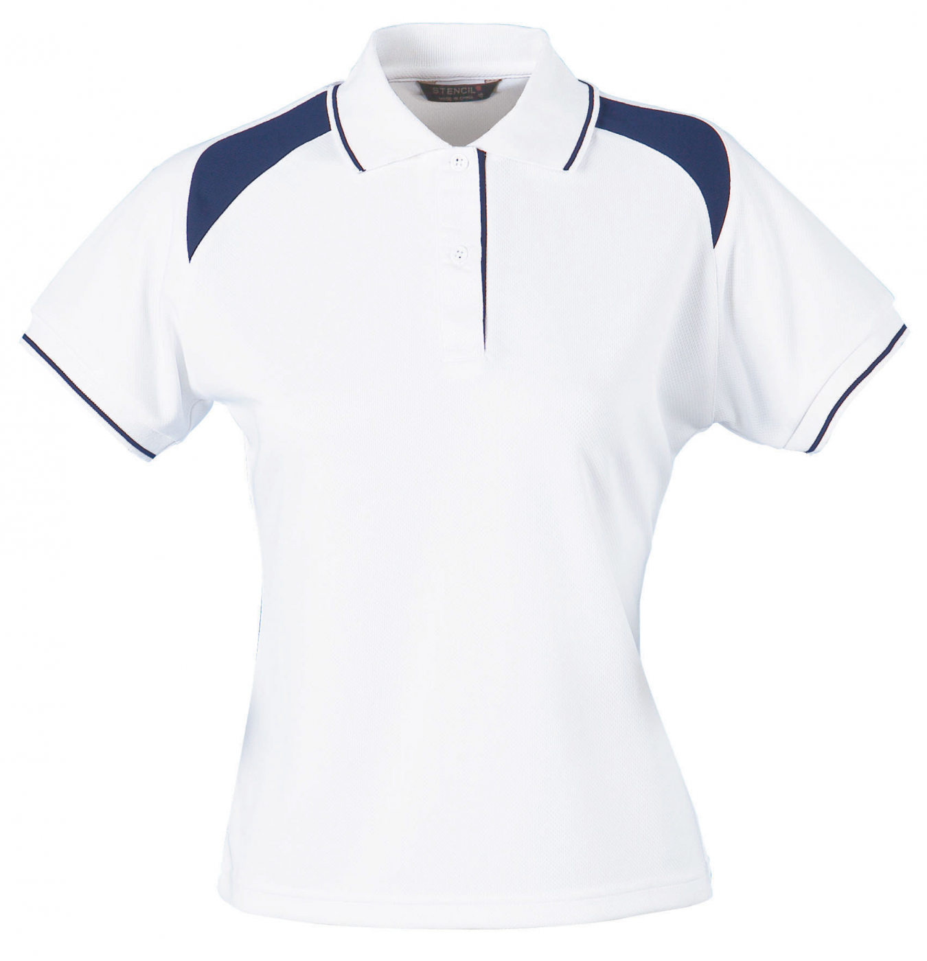 Stencil-Ladies' Club Cool Dry Polo (1023)