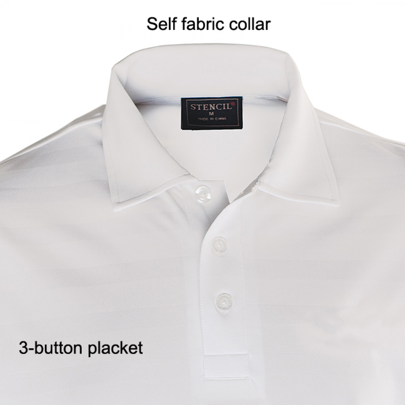 Stencil-Men's Ice Cool Polo (1053)