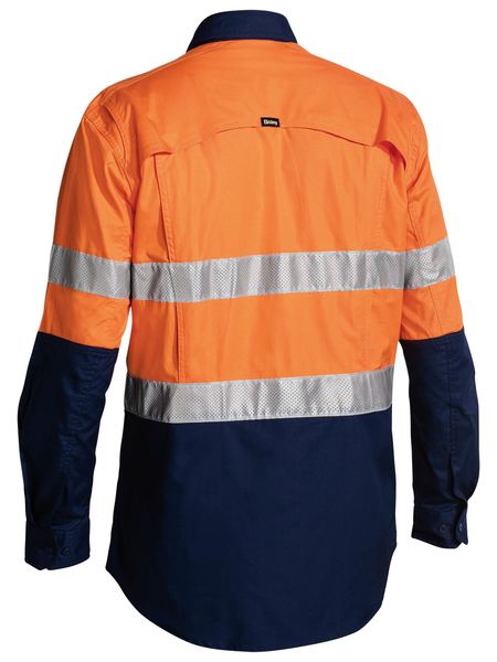 Bisley 3m Taped Hi Vis X Airflow™ Ripstop Shirt-BS6415T
