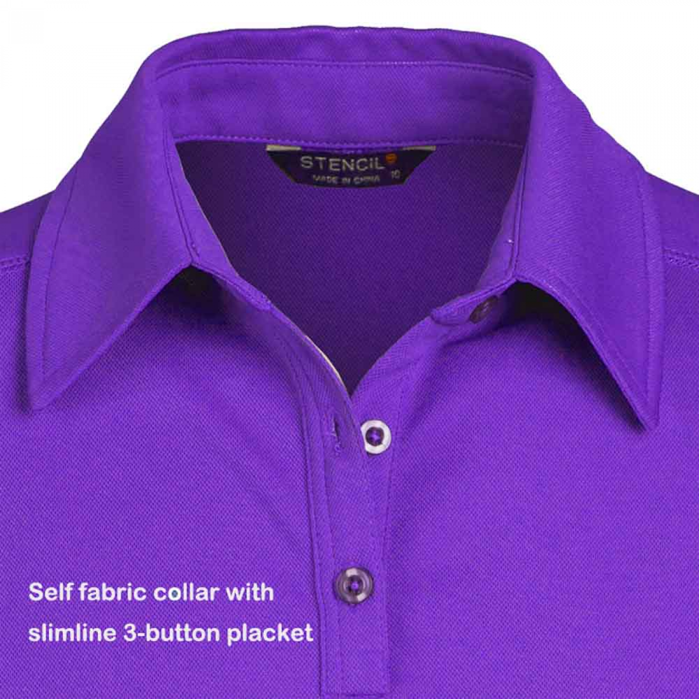 Stencil-Ladies' Glacier Polo (1154)