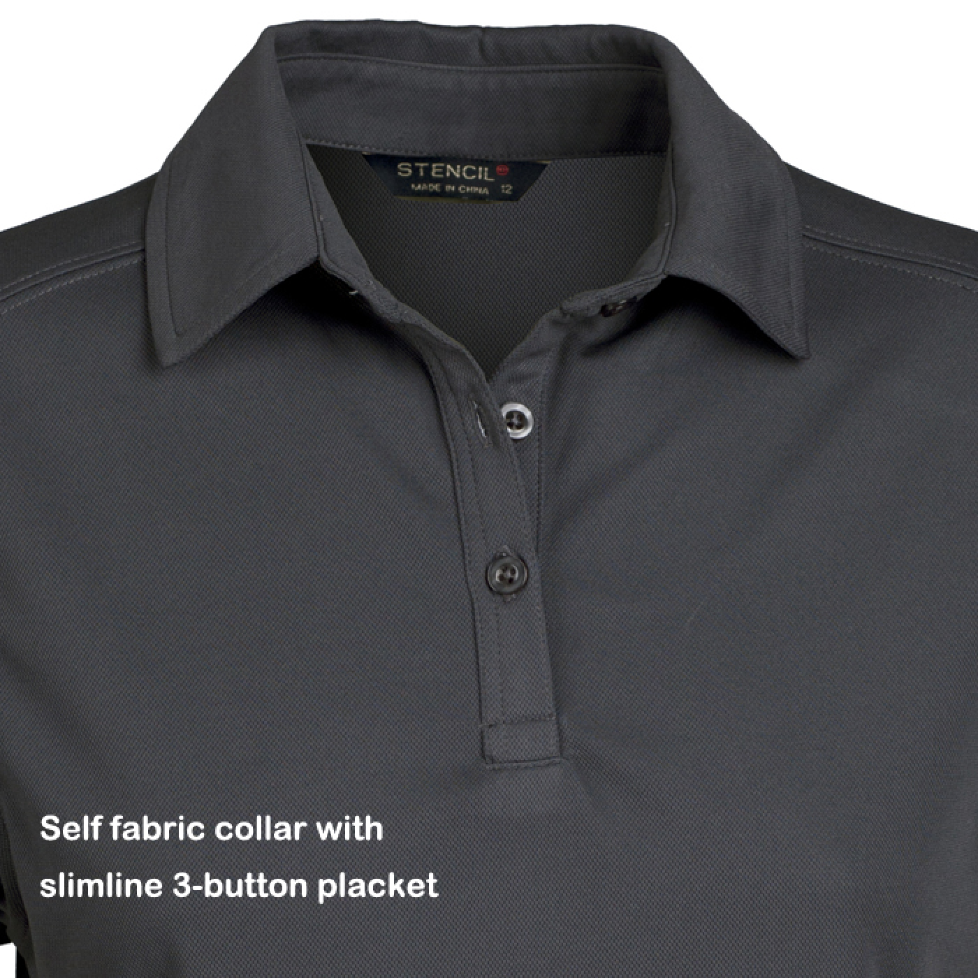 Stencil-Ladies' Glacier Polo (1154)