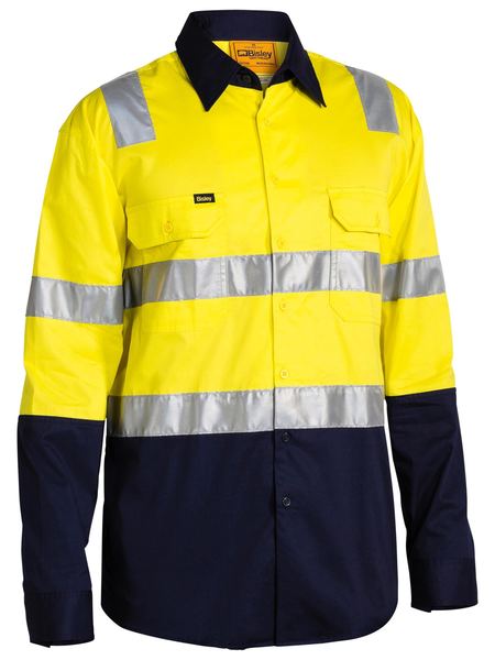 Bisley 3m Taped Cool Lightweight Shirt With Shoulder Tape-BS6432T