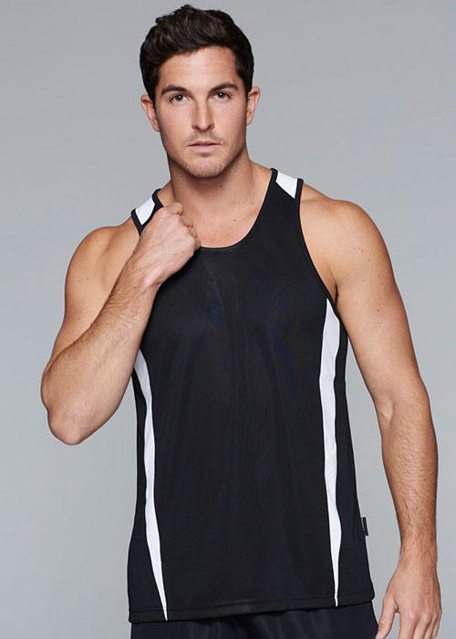 Aussie Pacific-Eureka Mens Singlets-N1104-2