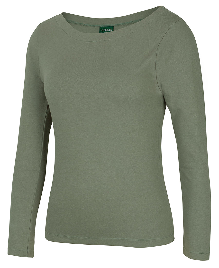 JB's Wear-C of C L/S Boat Neck Tee-1BTL
