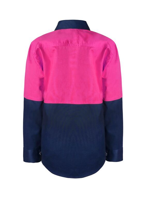Ncc Wsk128 Kids Two Tone Shirt - Star Uniforms Australia