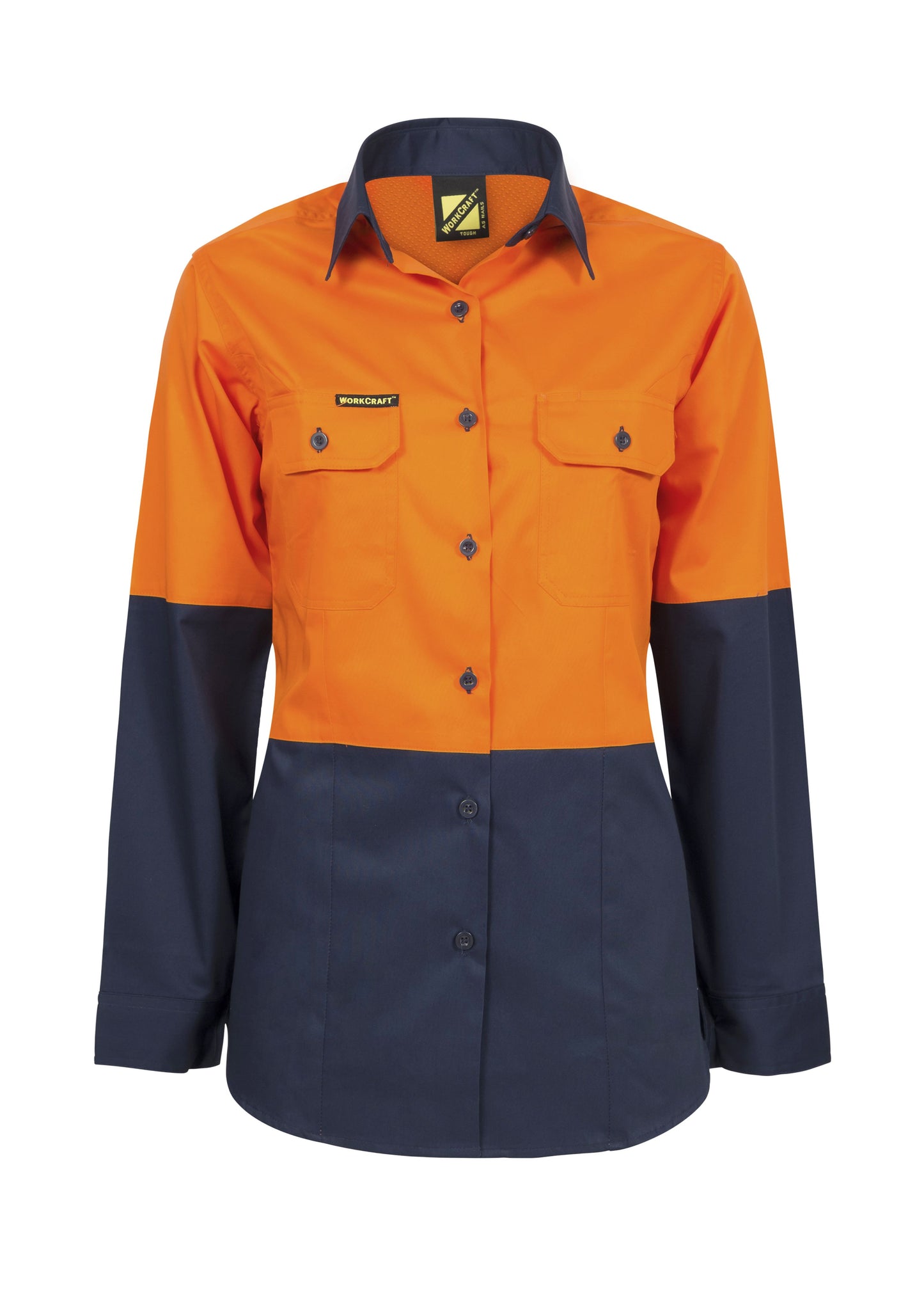 WORKCRAFT WSL502 Ladies Hi Vis 2 Tone Shirt - Star Uniforms Australia