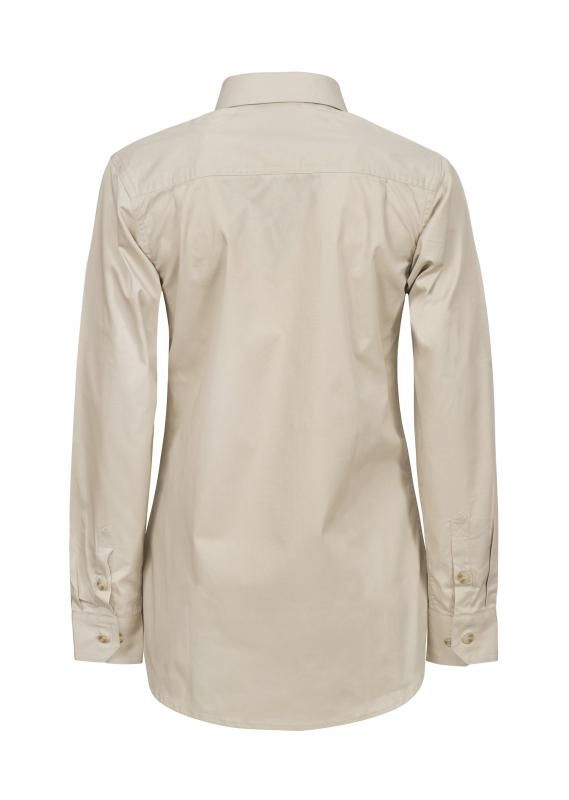 WORKCRAFT WSL505 Ladies Half Placket Shirt - Star Uniforms Australia