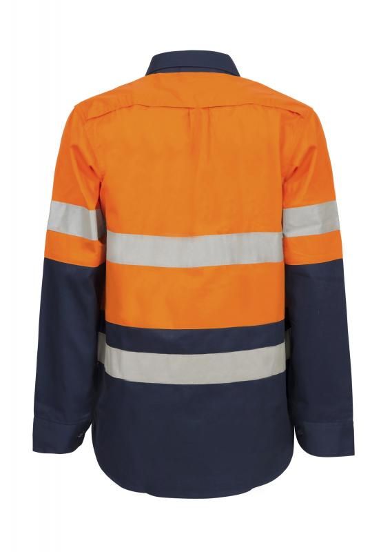 WORKCRAFT WSL601 Maternity Hi Vis Shirt CSR Tape - Star Uniforms Australia