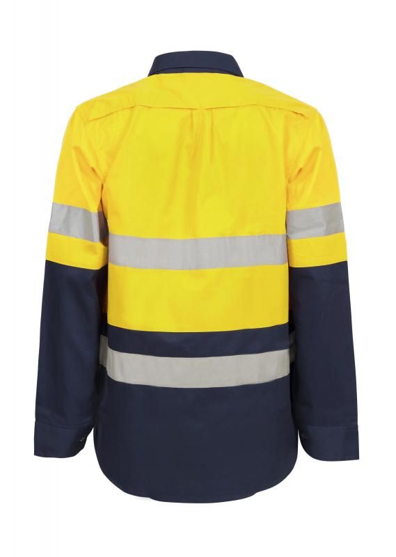 WORKCRAFT WSL601 Maternity Hi Vis Shirt CSR Tape - Star Uniforms Australia