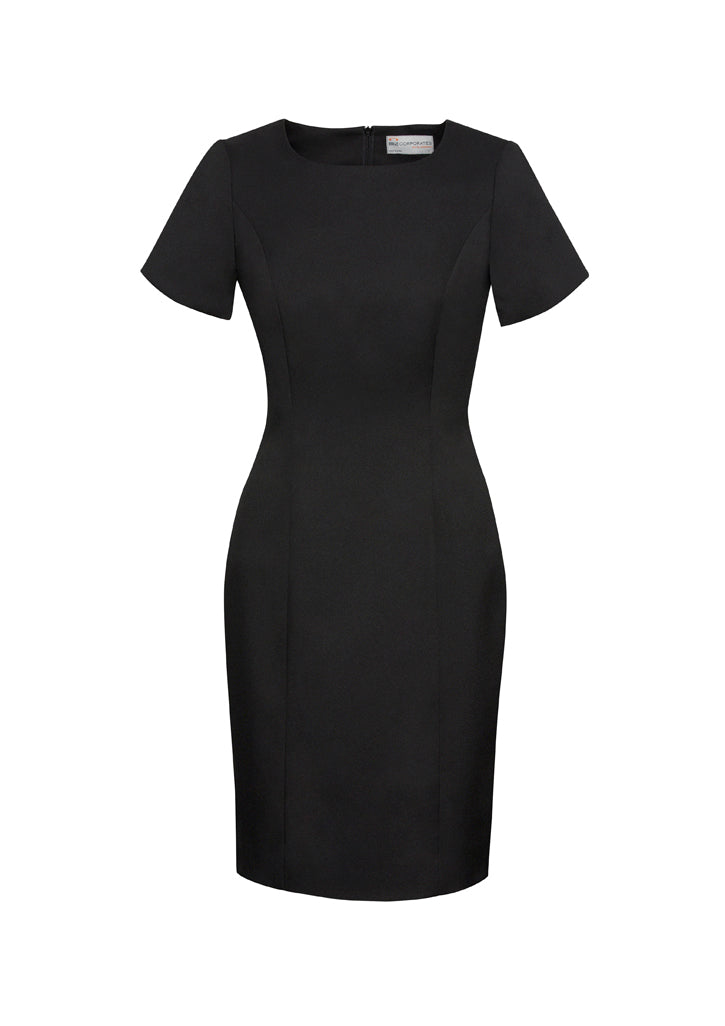 Biz Corporates Womens Short Sleeve Dress 30112 - Star Uniforms Australia