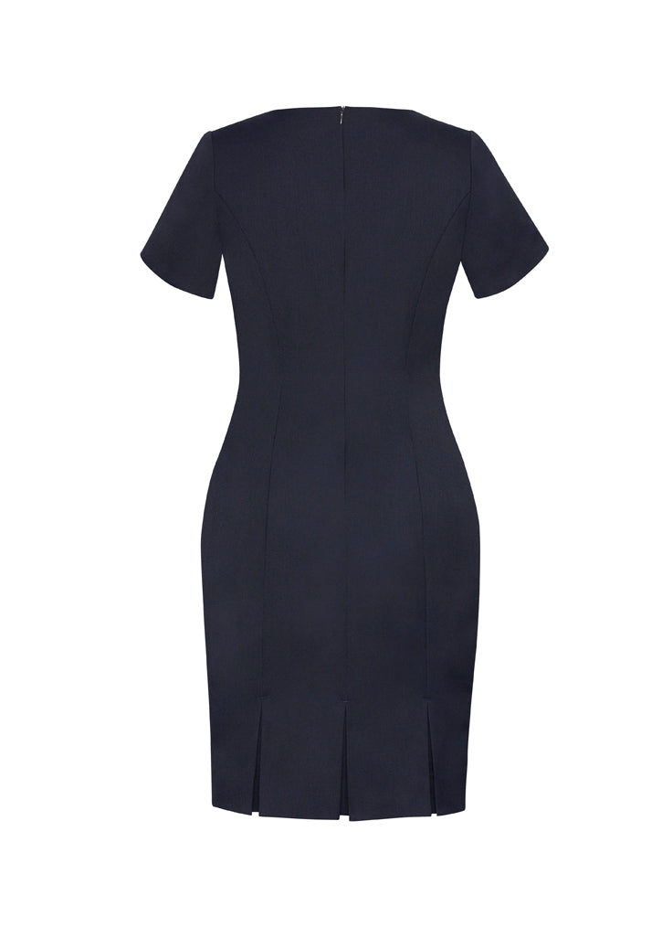 Biz Corporates Womens Short Sleeve Dress 30112 - Star Uniforms Australia