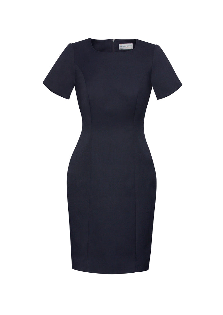 Biz Corporates Womens Short Sleeve Dress 30112 - Star Uniforms Australia