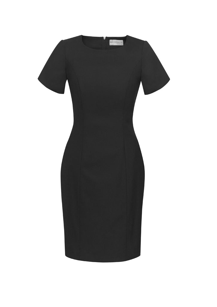 Biz Corporates Womens Short Sleeve Dress 34012 - Star Uniforms Australia