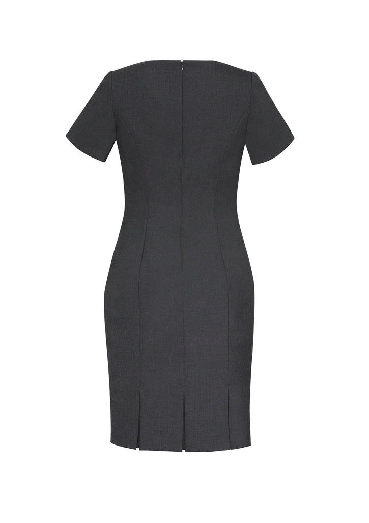 Biz Corporates Womens Short Sleeve Dress 34012 - Star Uniforms Australia
