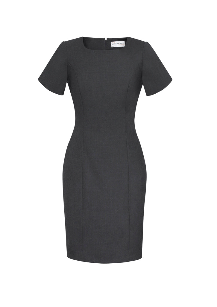 Biz Corporates Womens Short Sleeve Dress 34012 - Star Uniforms Australia