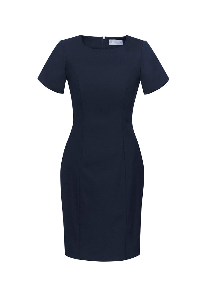 Biz Corporates Womens Short Sleeve Dress 34012 - Star Uniforms Australia