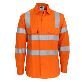 DNC-HiVis L/W CSR R/Tape VIC Rail Shirt- LS - 3741