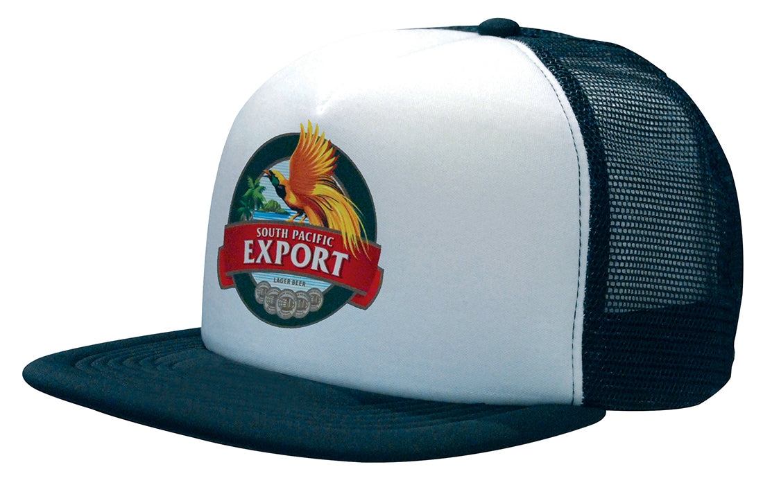 Headwear Trucker Mesh Cap With Flat Peak - 3806