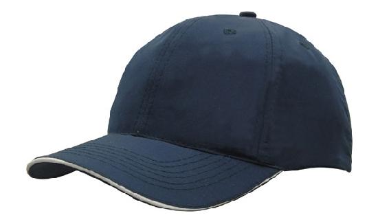 Headwear Spring Woven Fabric with Wind Strap & Clip Cap - 3817