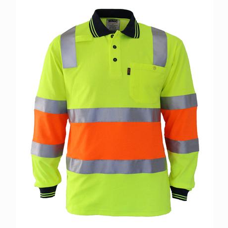 Dnc 2 Tone Cotton Back Biomotion Taped Polo (3819) - Star Uniforms Australia