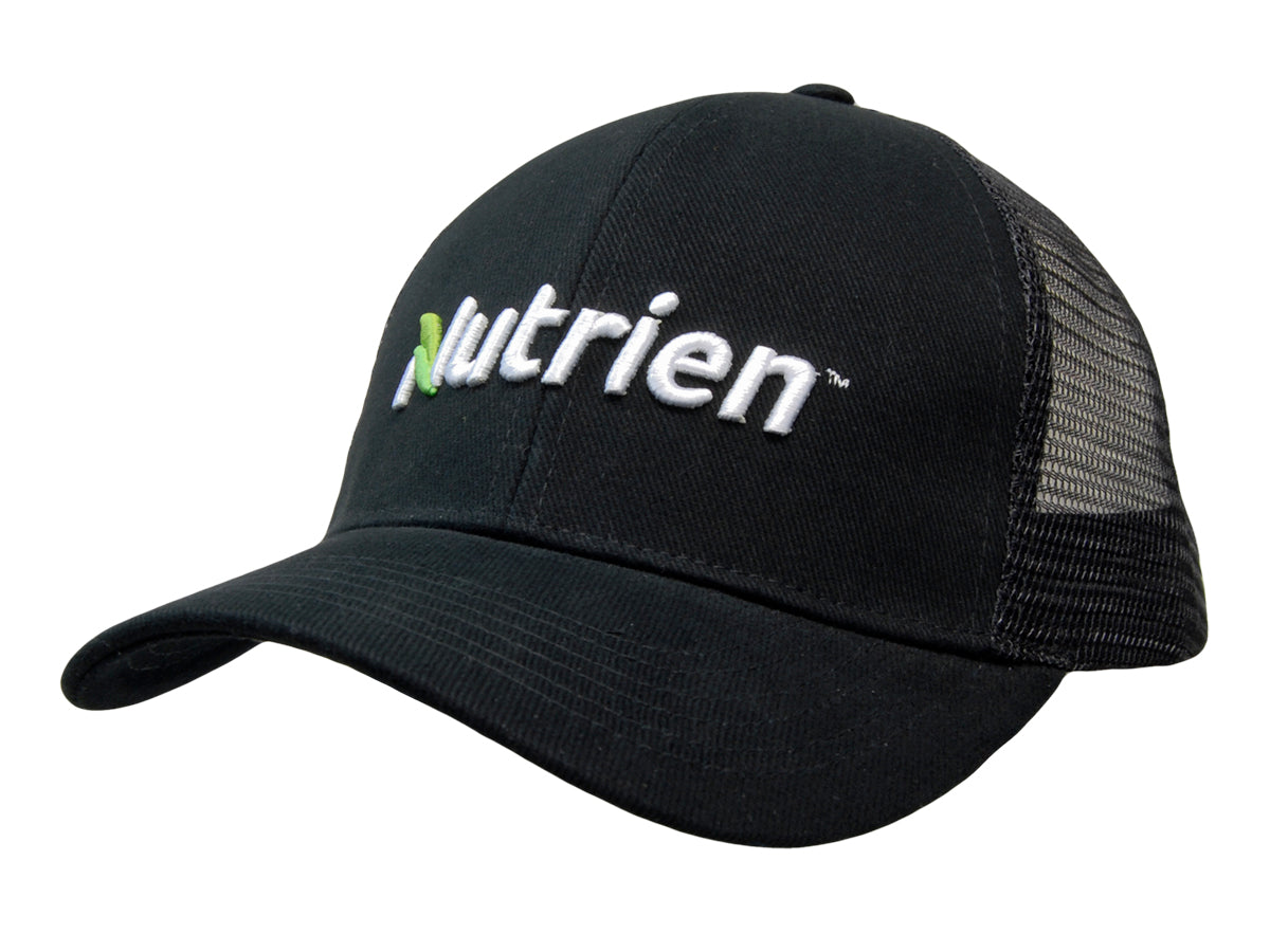 Headwear- Organic brushed Heavy Cotton/Mesh Back Cap - 3987