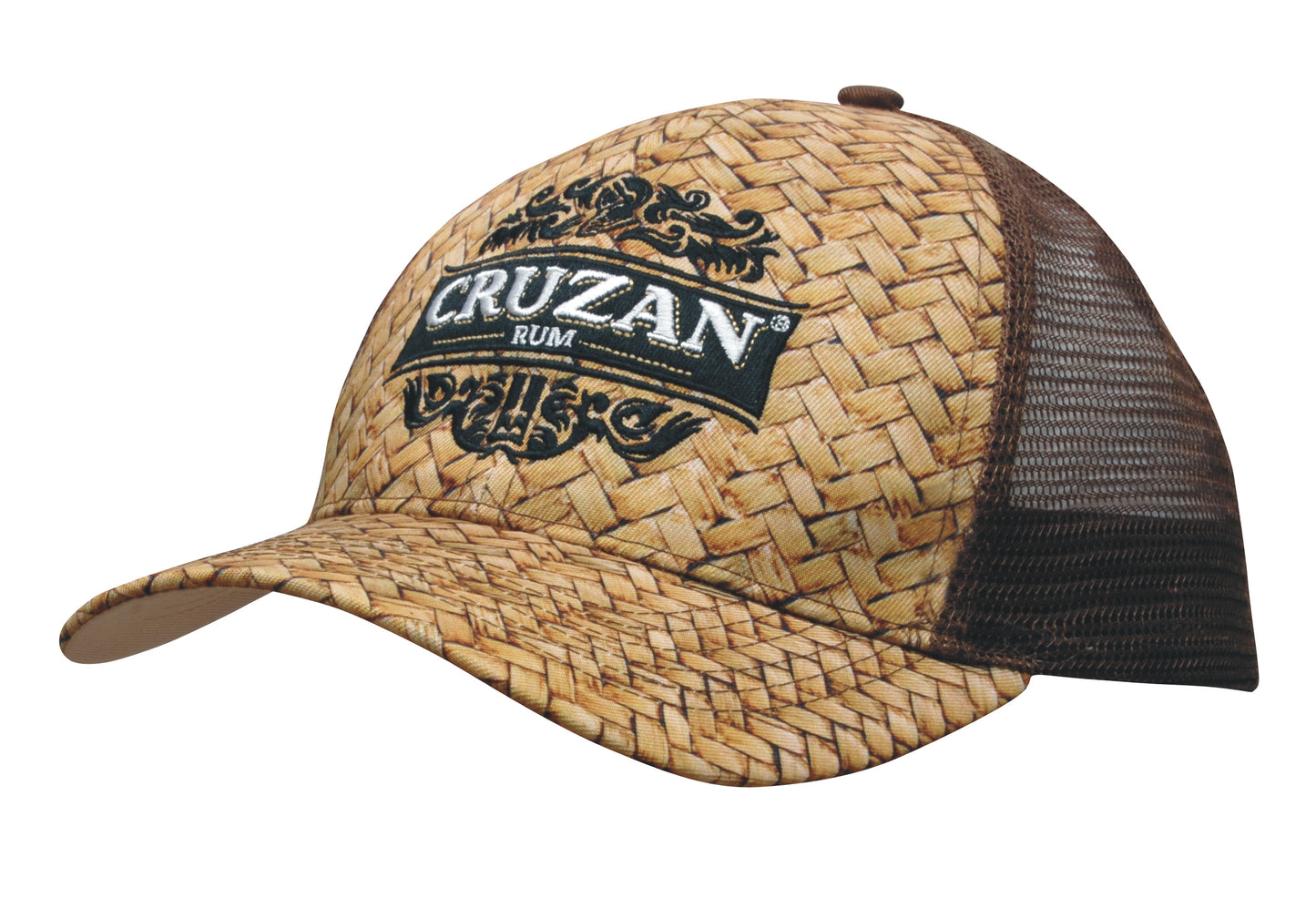 Headwear Cane Print with Mesh Back - 3999