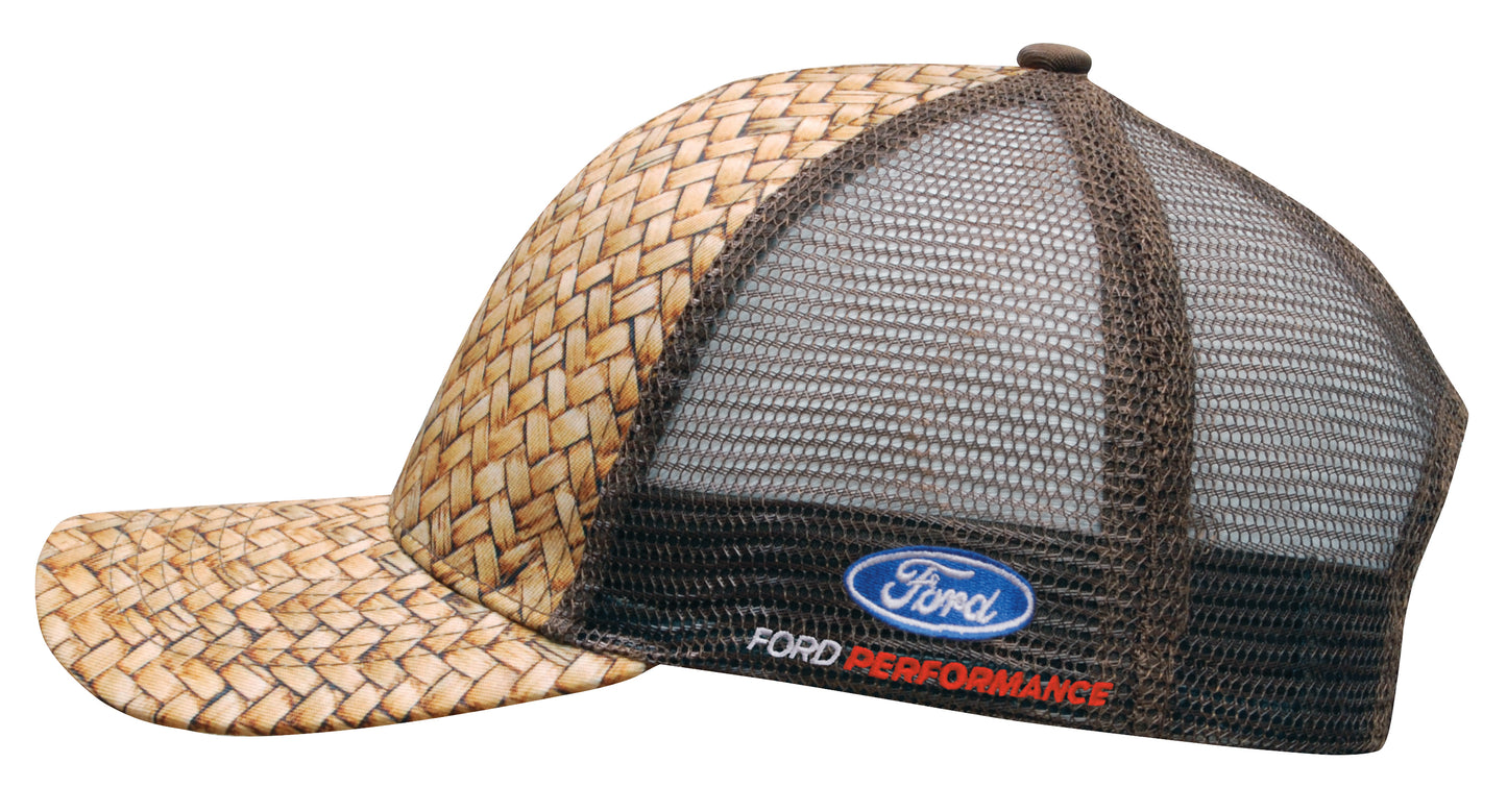 Headwear Cane Print with Mesh Back - 3999
