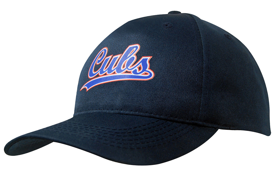 Headwear - Breathable Poly Twill Cap - 4011