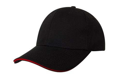 Headwear - Chino Twill with Sandwich Trim - 4080