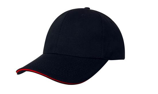 Headwear - Chino Twill with Sandwich Trim - 4080