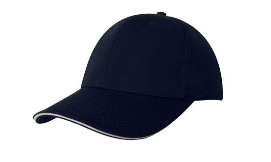 Headwear - Chino Twill with Sandwich Trim - 4080