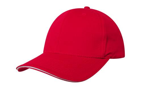 Headwear - Chino Twill with Sandwich Trim - 4080